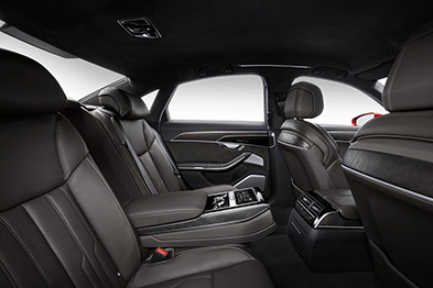 Audi A8L D4 салон задние сиденья