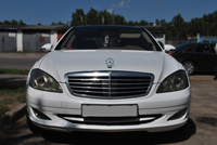 Mercedes S600i W221, white, 2007