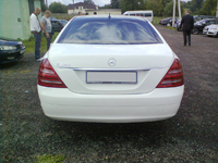 Mercedes S600i W221, белый, 2007
