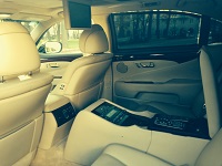 Lexus LS480, black, 2009